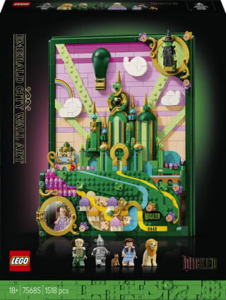 LEGO Wicked Emerald City Muurkuns voor €79,99 bij Bol
