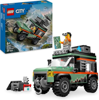 LEGO City 4x4 terreinwagen voor in de bergen voor €13,59 bij Amazon