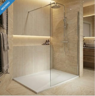 Receveur de douche Ceramia Essential 120 × 90 cm pour 79,90€ chez Livea