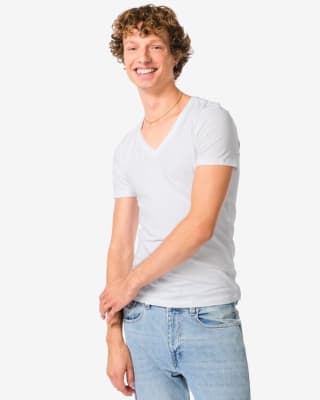 Tot 50% stapelkorting op heren shirts bij de Hema