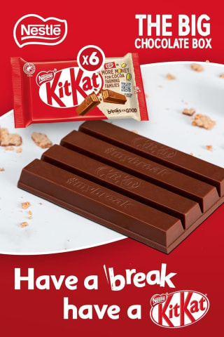 Nestlé Big Chocolate Box 30 Bars for £13.99 at Amazon