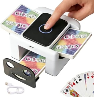 Buldoospok M5 mélangeur de cartes automatique rechargeable pour 27,22€ chez Amazon