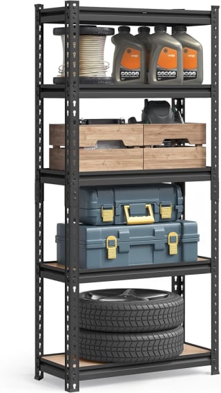 SONGMICS Estante Organizador 5 Niveles (30 x 75 x 150 cm) por $791.99 en Amazon