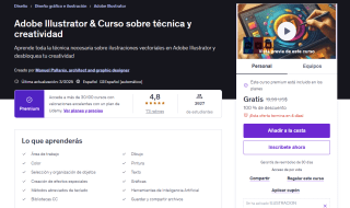Adobe Illustrator & Curso sobre Técnica y Creatividad Gratis | Udemy