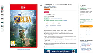 The Legend of Zelda: Ocarina of Time por $1,449 en Amazon