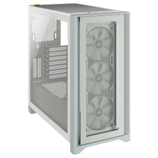 Corsair iCUE 4000X RGB Tempered Glass (Blanc) pour 49,90€ chez Rue du Commerce