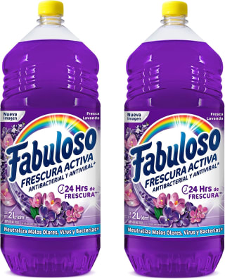 Fabuloso Limpiador Multiusos Frescura Activa Lavanda 4L por $71 en Amazon