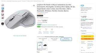 Mouse Logitech MX Master 4 por $1,876 en Amazon