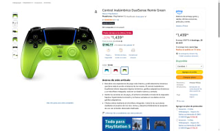 Control DualSense Remix Green por $1,440 | Oferta Amazon