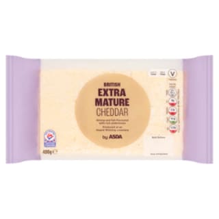ASDA British Extra Mature Cheddar 400g for £0.79 at Asda