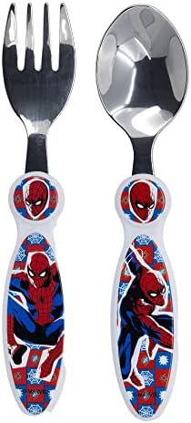 Set de 2 cubiertos metálicos Spiderman Arachnid Grid por 2,98€ en Amazon