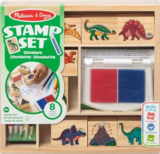 Melissa & Doug Stempelset Dinosaurus voor €12,19 bij Amazon