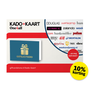 10% korting op Kado+Kaart Gefeliciteerd bij Albert Heijn