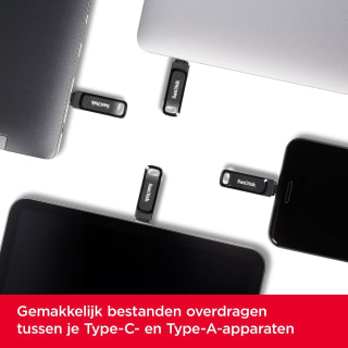 SanDisk Ultra Dual Drive Go USB Type-C 512 GB voor €56,90 bij Amazon