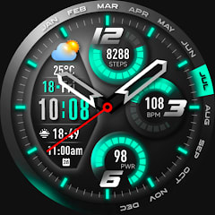 ML2U 284 Watch Face gratis voor Android