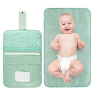 Bolsa de pañales con cambiador por 4.99€.