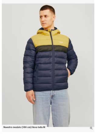 Chaqueta Jack & Jones JJVINCENT PUFFER HOOD por 18€