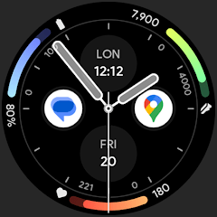 Dash Analog Watchface for Wear OS £1.50