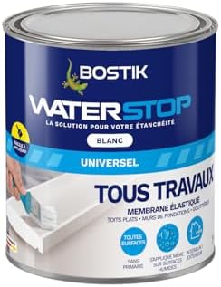 Bostik Waterstop Blanc 1 kg à 18,36€ chez Amazon