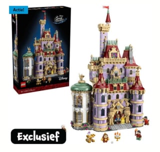 LEGO Disney Princess Belle en het Beest kasteel 43263 voor €249,99 bij Intertoys
