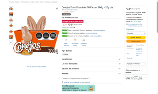 Conejos Turin Chocolate por $94 | Oferta Amazon