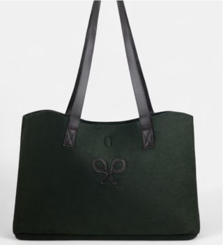 Bolso de hombro de mujer SILBON fieltro raqueta Silbon por 35.91€