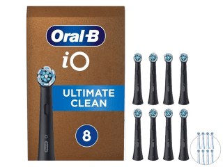Oral-B iO Ultimate Clean opzetborstel (8 stuks) voor €31 bij iBOOD