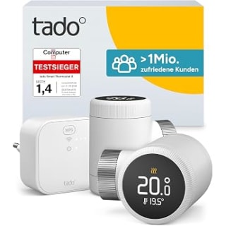 tado Slimme radiatorthermostaat X - Trio Pack voor €179,99 bij Amazon