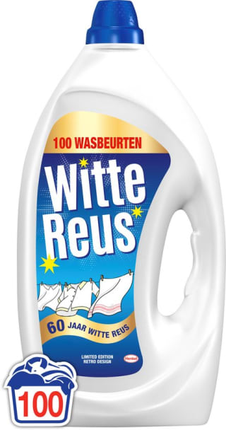 Witte Reus Gel (100 wasbeurten) voor €11,99 bij Bol
