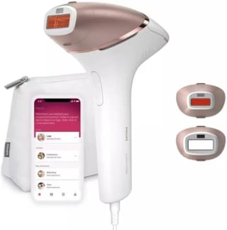 Depiladora IPL Philips Lumea S8000 BRI945/00 con 2 cabezales por 289€