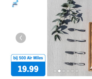 Boska Kaasmessenset Mini Monaco+ - Kaasmesjes - Set van 4 voor €24,99