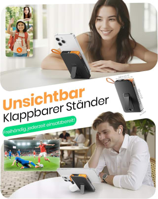 Powerbank voor MagSafe iPhone 10000mAh, 3-in-1 voor €25,99 bij Amazon