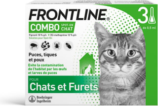 FRONTLINE Combo Chat (3 pipettes) pour 9,58€ chez Amazon