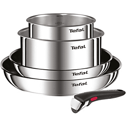 Batterie de cuisine TEFAL Cook Eat 17pcs Ingenio Inox pour 109,99€ chez Boulanger