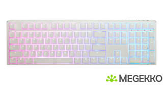 Ducky One 3 RGB USB wit toetsenbord voor €49 bij Megekko