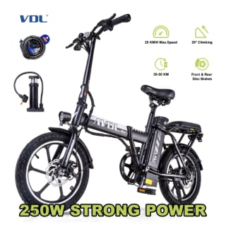 Bicicleta Eléctrica Plegable 16" 250W por 311,86€