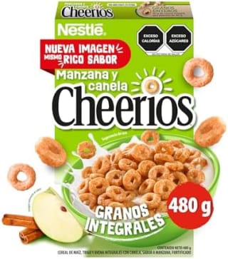 Cereal Nestlé Cheerios Aritos Manzana y Canela por $34 en Amazon