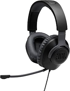 JBL Quantum 100 Auriculares para gamers con sonido QuantumSOUND por 24.99€