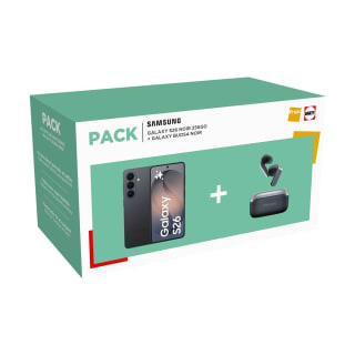 Pack Samsung Galaxy S26 (6,3", 256 Go) + Buds4 Noir pour 699€ chez Fnac