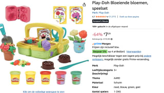 Play-Doh Bloeiende bloemen speelset voor €7,29 bij Amazon