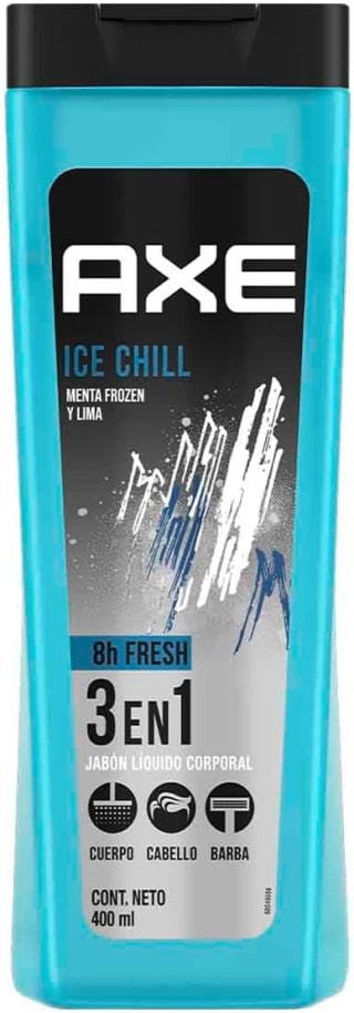 Jabón líquido 3 en 1 Axe Ice Chill 400ml por $37 en Amazon