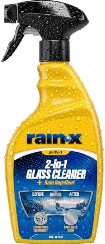 Rain-X 2-in-1 Glass Cleaner + Rain Repellent 500ml for £4 at Amazon