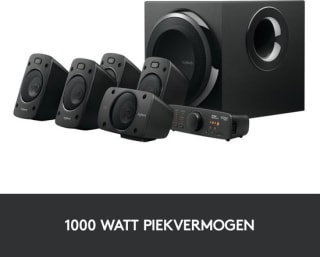 Logitech Z906 - 5.1 Speakerset voor €169 bij Bol