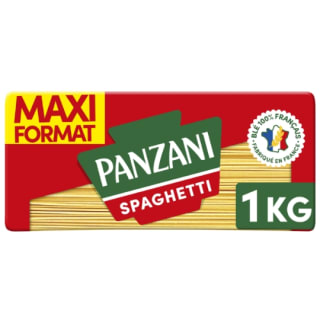 Lot de 3 paquets de 1 kg de Panzani pour 3,38€ chez Carrefour