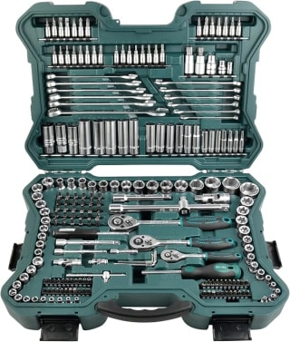 Mannesmann M98430 maletín 215 piezas por 83,99€ en Amazon
