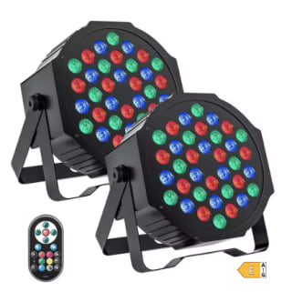 U'King LED Par Set voor €23,73 dmv code bij Aliexpress
