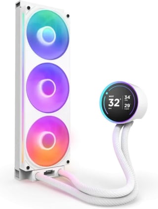 NZXT Kraken Elite 360 RGB White 2024 waterkoeler voor €199,90 bij Megekko