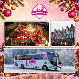 Dagje Kerstmarkt met Slangen Reizen voor €37 bij Etos