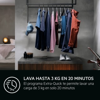 Lavadora AEG Serie 8000 PowerCare LFR8504L6Q por 679,15€