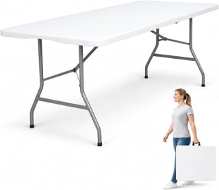 DUPI Mesa plegable portátil (180 cm) por 29,95€ en Amazon